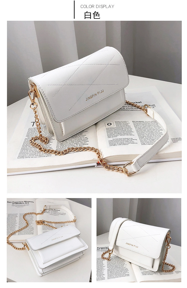 Western Single Shoulder Cross-Body Bag Chain Small Square Bag Clutch Bag Luxury Bag Designer Handbags Fashion Bag Lady Bag