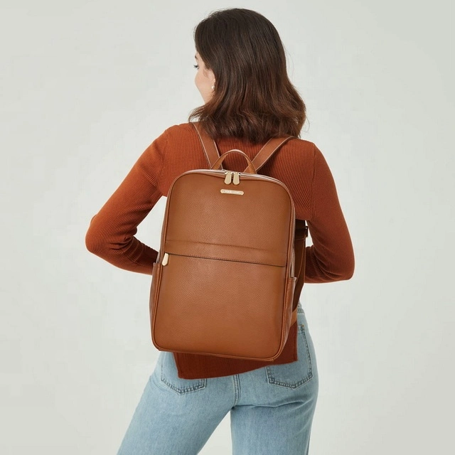 New Fashionable Wholesale PU Leather Backpacks Causal Women Backpack